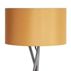 Habitat Tripod Floor Lamp - Mustard And Chrome 11 Habitat Tripod Floor Lamp - Mustard And Chrome -Cooking and dining Shop 9336335 R Z005A