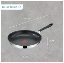 Tefal Jamie Oliver 28cm Frying Pan -Cooking and dining Shop 9347427 R Z002A
