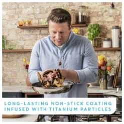 Tefal Jamie Oliver 28cm Frying Pan -Cooking and dining Shop 9347427 R Z004A