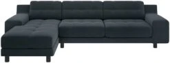 Habitat Hendricks Left Hand Corner Chaise Sofa - Charcoal 12 Habitat Hendricks Left Hand Corner Chaise Sofa - Charcoal -Cooking and dining Shop 9360624 R Z003A