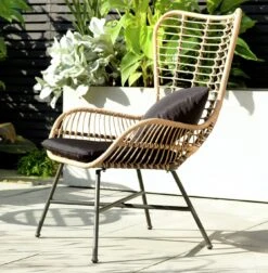 Habitat 2 Seater Bamboo Garden Bistro Set - Natural -Cooking and dining Shop 9371998 R Z004C