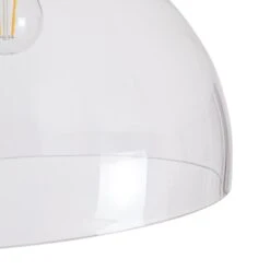 Habitat Diablo Glass Flush To Ceiling Light - White -Cooking and dining Shop 9374029 R Z002A