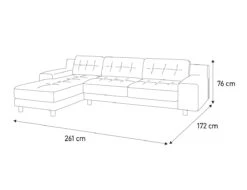 Habitat Hendricks Velvet Left Hand Corner Chaise Sofa-Green 17 Habitat Hendricks Velvet Left Hand Corner Chaise Sofa-Green -Cooking and dining Shop 9375554 R Z020A
