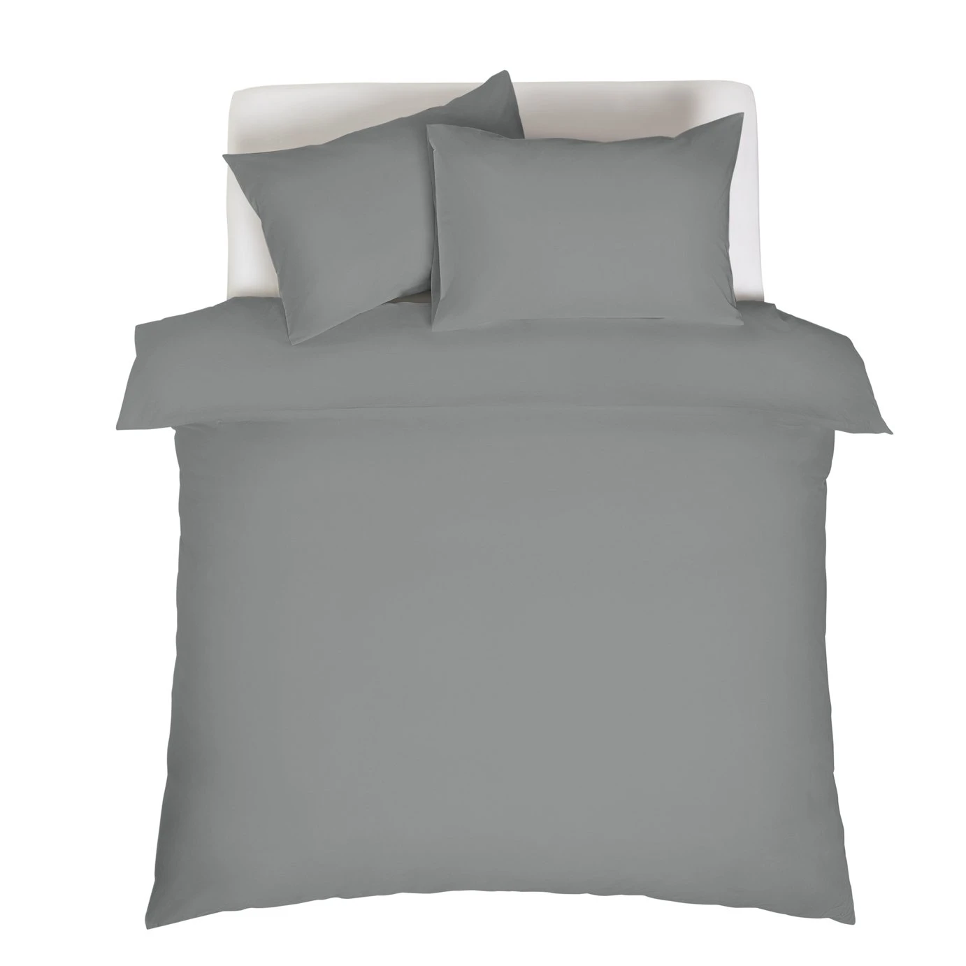 Habitat Cool Tencel Cotton Dove Grey Bedding Set - Single 3 Habitat Cool Tencel Cotton Dove Grey Bedding Set - Single - Image 3