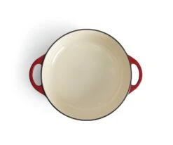 Habitat Country Manor 4 Litre Cast Iron Casserole Dish - Red -Cooking and dining Shop 9377167 R Z002A