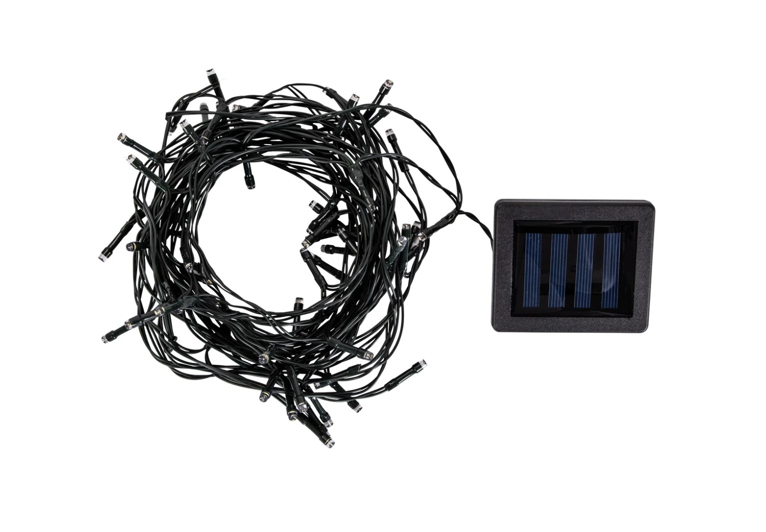 Garden By Sainsbury's Warm White Parasol Solar String Lights 2 Garden By Sainsbury's Warm White Parasol Solar String Lights - Image 2