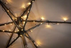 Garden By Sainsbury's Warm White Parasol Solar String Lights 5 Garden By Sainsbury's Warm White Parasol Solar String Lights -Cooking and dining Shop 9378678 R Z002C