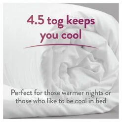 Slumberdown All Seasons 4.5 Tog Duvet - Single -Cooking and dining Shop 9379048 R Z006A