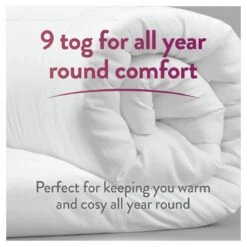 Slumberdown All Seasons 4.5 Tog Duvet - Single -Cooking and dining Shop 9379048 R Z007A
