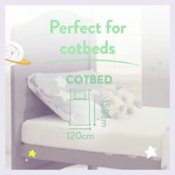 Slumberdown Anti Bacterial 4 Tog Kids Duvet - Toddler -Cooking and dining Shop 9379385 R Z012A