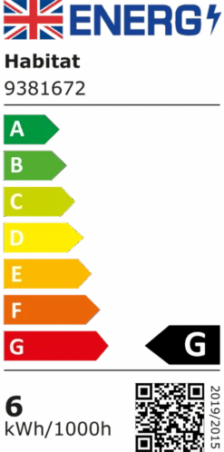 Habitat Ngami Mushroom Aluminium LED Touch Table Lamp-Orange -Cooking and dining Shop 9381672 R A001