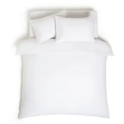 Habitat Cool Tencel Cotton Plain White Bedding Set - Single -Cooking and dining Shop 9381885 R Z002A