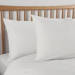 Habitat Cool Tencel Cotton Plain White Bedding Set - Single -Cooking and dining Shop 9381885 R Z004A