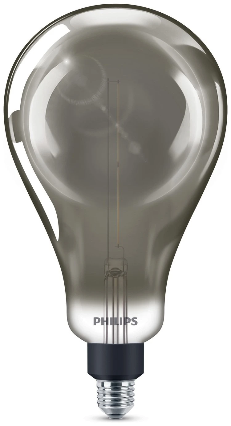 Philips LED Filament E27 6.5W (25W) Dim Giant Bulb - Smoky 1 Philips LED Filament E27 6.5W (25W) Dim Giant Bulb - Smoky