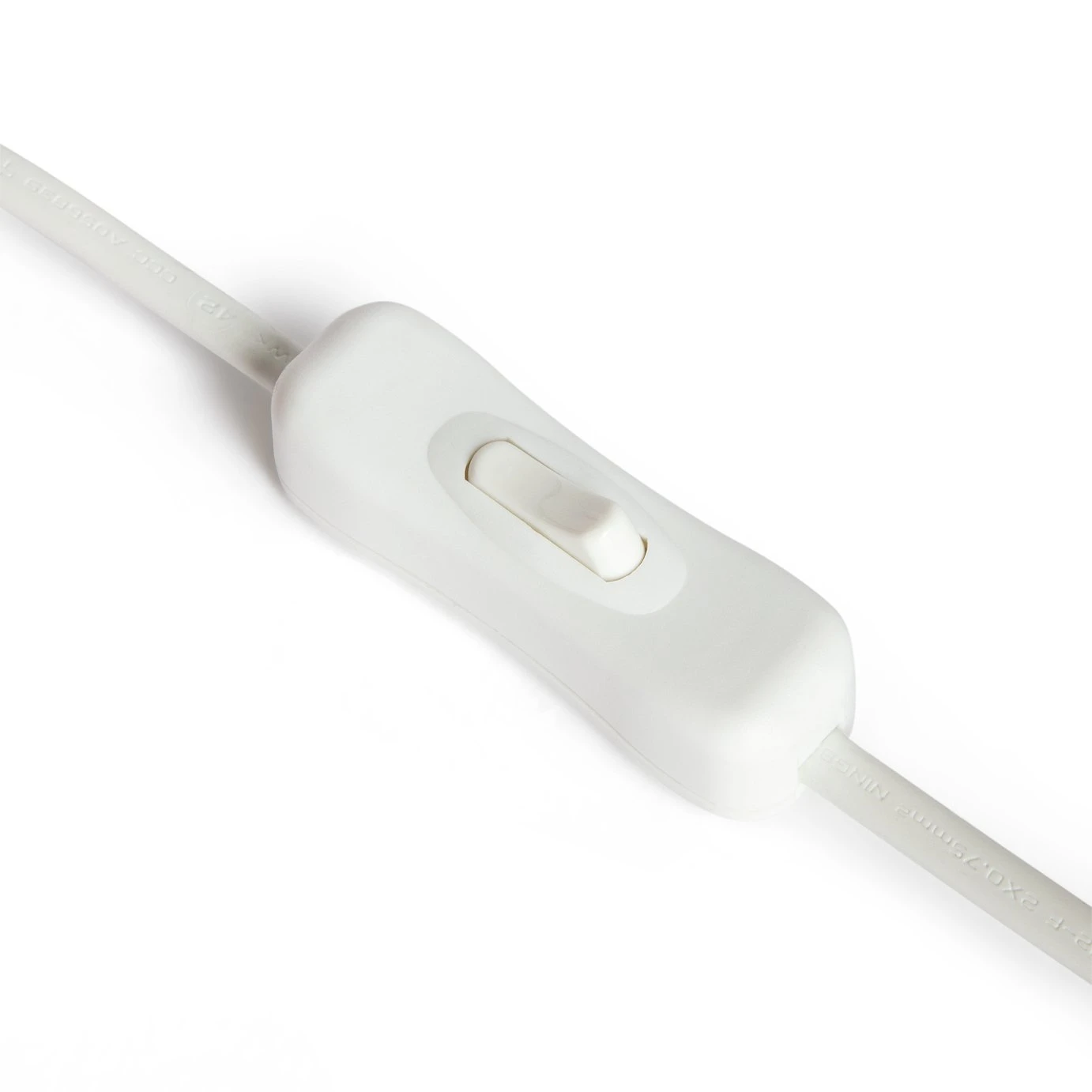 Habitat Parr Glass Column Table Lamp - White 5 Habitat Parr Glass Column Table Lamp - White - Image 5