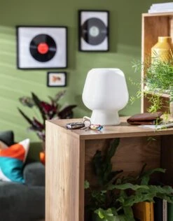 Habitat Lucetta Glass Table Lamp - White 11 Habitat Lucetta Glass Table Lamp - White -Cooking and dining Shop 9404645 R Z002C