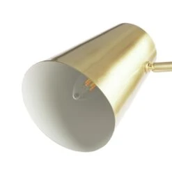 Habitat Iras Brass 2 Light Floor Lamp - Gold 10 Habitat Iras Brass 2 Light Floor Lamp - Gold -Cooking and dining Shop 9404834 R Z002A