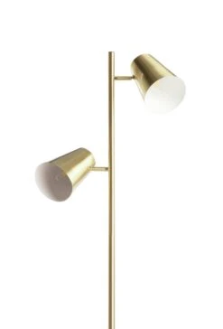 Habitat Iras Brass 2 Light Floor Lamp - Gold 13 Habitat Iras Brass 2 Light Floor Lamp - Gold -Cooking and dining Shop 9404834 R Z005A