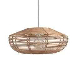 Habitat Mariana Rattan Pendant Shade - Bamboo -Cooking and dining Shop 9404975 R Z002C