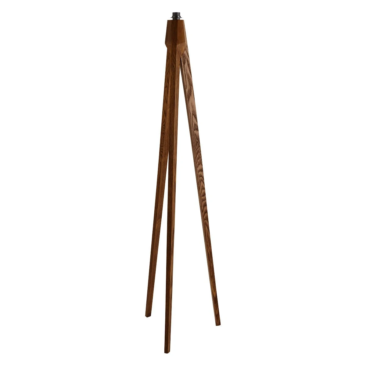 Habitat Tripod Floor Lamp Base - Walnut Stain 1 Habitat Tripod Floor Lamp Base - Walnut Stain