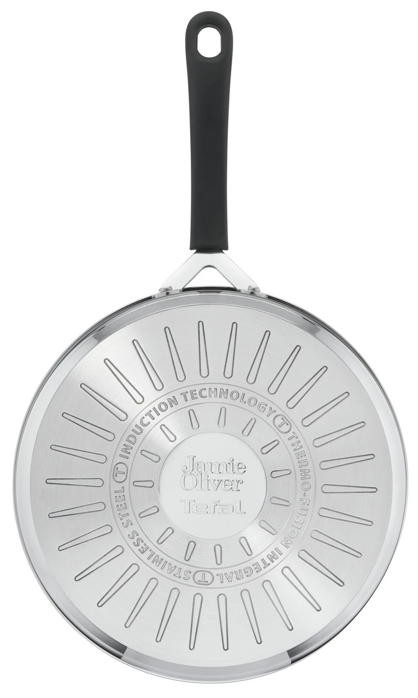 Tefal Jamie Oliver 25cm Non Stick Stainless Steel Saute Pan 6 Tefal Jamie Oliver 25cm Non Stick Stainless Steel Saute Pan - Image 6