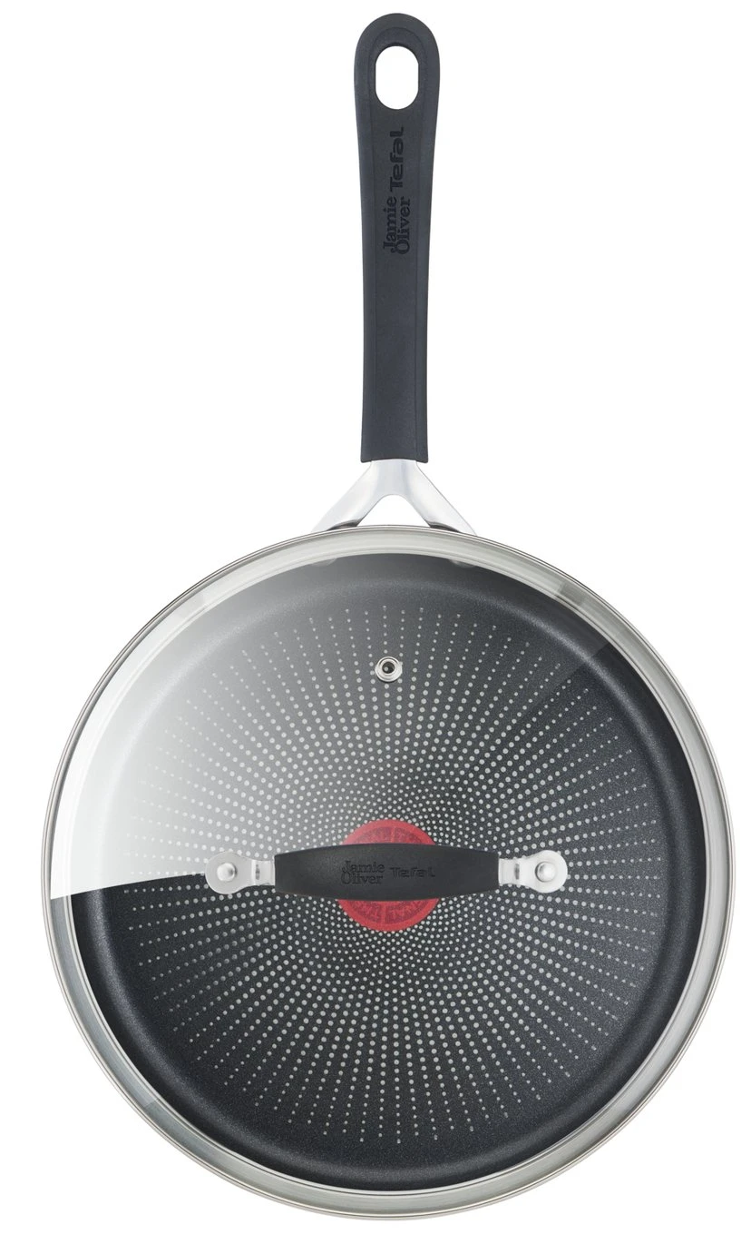 Tefal Jamie Oliver 25cm Non Stick Stainless Steel Saute Pan 7 Tefal Jamie Oliver 25cm Non Stick Stainless Steel Saute Pan - Image 7
