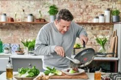 Tefal Jamie Oliver 25cm Non Stick Stainless Steel Saute Pan 17 Tefal Jamie Oliver 25cm Non Stick Stainless Steel Saute Pan -Cooking and dining Shop 9409217 R Z009A