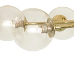 Habitat Molecular 6 Light Metal Flush Ceiling Light - Brass -Cooking and dining Shop 9409406 R Z002A