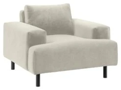 Habitat Julien Velvet Armchair - Natural -Cooking and dining Shop 9409640 R Z008A