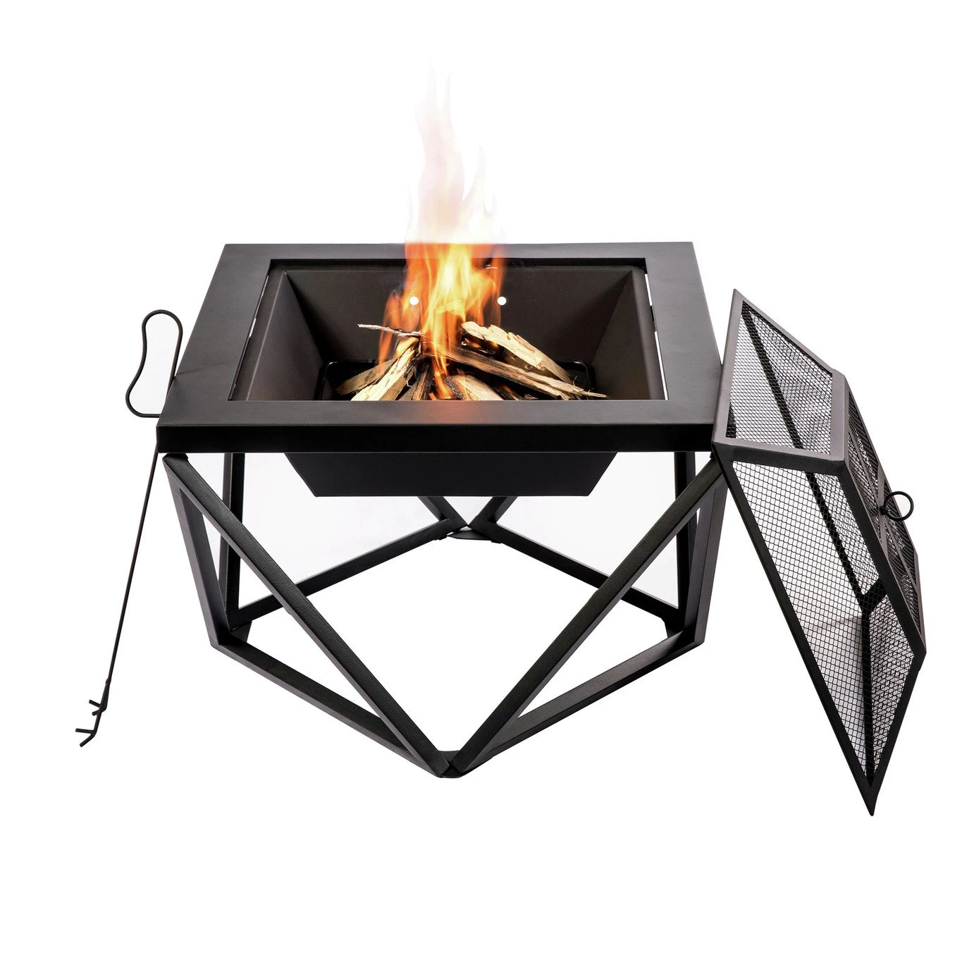 Teamson Home PT-FW0002 Wood Burning Fire Pit With Cover 1 Teamson Home PT-FW0002 Wood Burning Fire Pit With Cover
