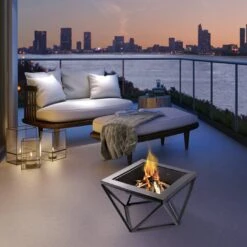 Teamson Home PT-FW0002 Wood Burning Fire Pit With Cover 11 Teamson Home PT-FW0002 Wood Burning Fire Pit With Cover -Cooking and dining Shop 9410804 R Z003A