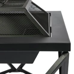 Teamson Home PT-FW0002 Wood Burning Fire Pit With Cover 16 Teamson Home PT-FW0002 Wood Burning Fire Pit With Cover -Cooking and dining Shop 9410804 R Z009A