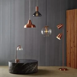 Habitat Aerial Spun Aluminium Ceiling Light - Copper -Cooking and dining Shop 9419056 R Z002C