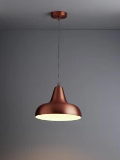 Habitat Aerial Spun Aluminium Ceiling Light - Copper -Cooking and dining Shop 9419056 R Z003C