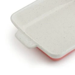 Habitat Ott Red Speckle Large Roaster -Cooking and dining Shop 9437375 R Z006A