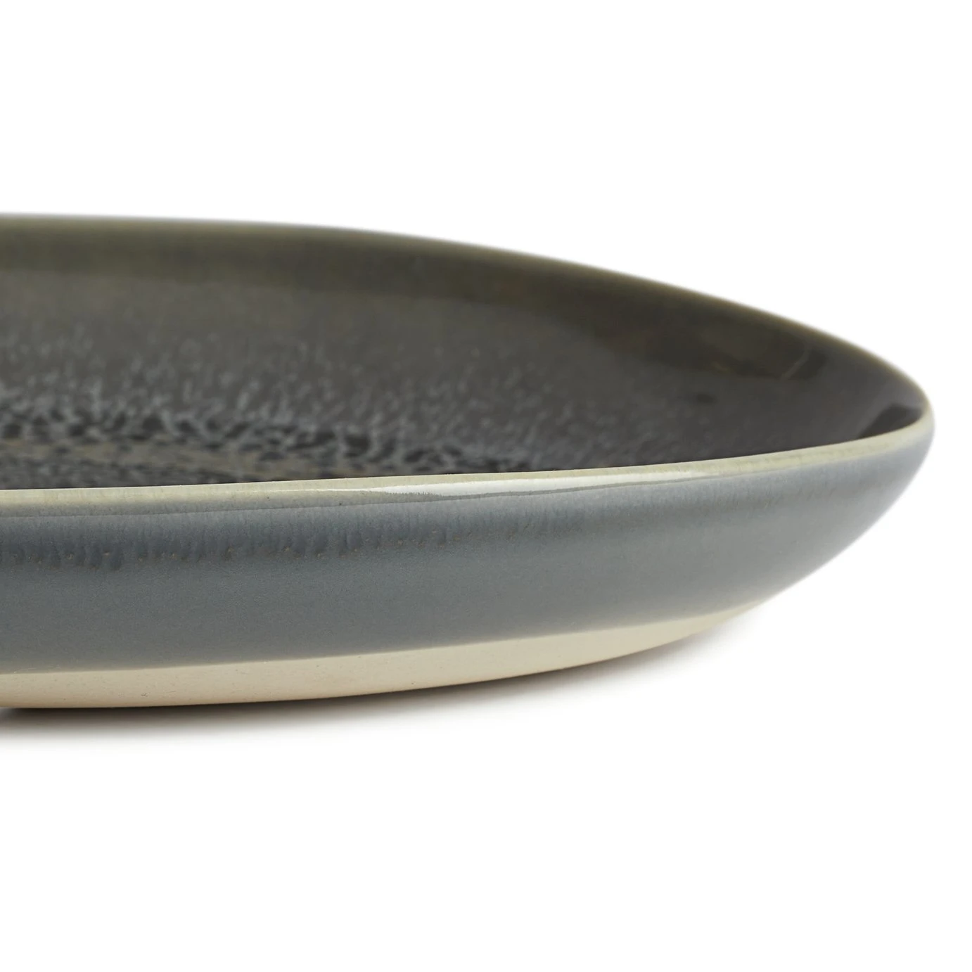 Habitat Evora Stoneware Serving Platter - Green 6 Habitat Evora Stoneware Serving Platter - Green - Image 6