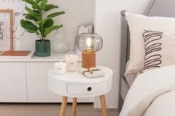 Habitat Pallas Cork Desk Lamp - Natural -Cooking and dining Shop 9441189 R Z005C