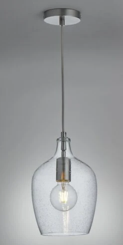 Habitat Abas Bubble Glass Pendant Light - Chrome -Cooking and dining Shop 9445769 R Z003C