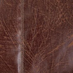 Habitat Kaikoo Faux Leather Footstool - Brown -Cooking and dining Shop 9448319 R Z017A