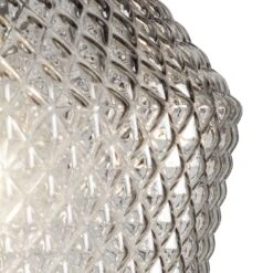 Habitat Nubia Faceted Glass Shade - Smoke Grey 10 Habitat Nubia Faceted Glass Shade - Smoke Grey -Cooking and dining Shop 9453957 R Z002A