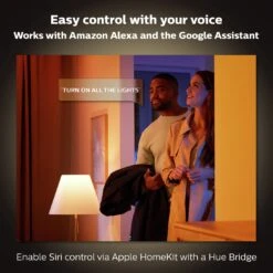 Philips Hue Being Flush To Ceiling Light - Black -Cooking and dining Shop 9455106 R Z006A