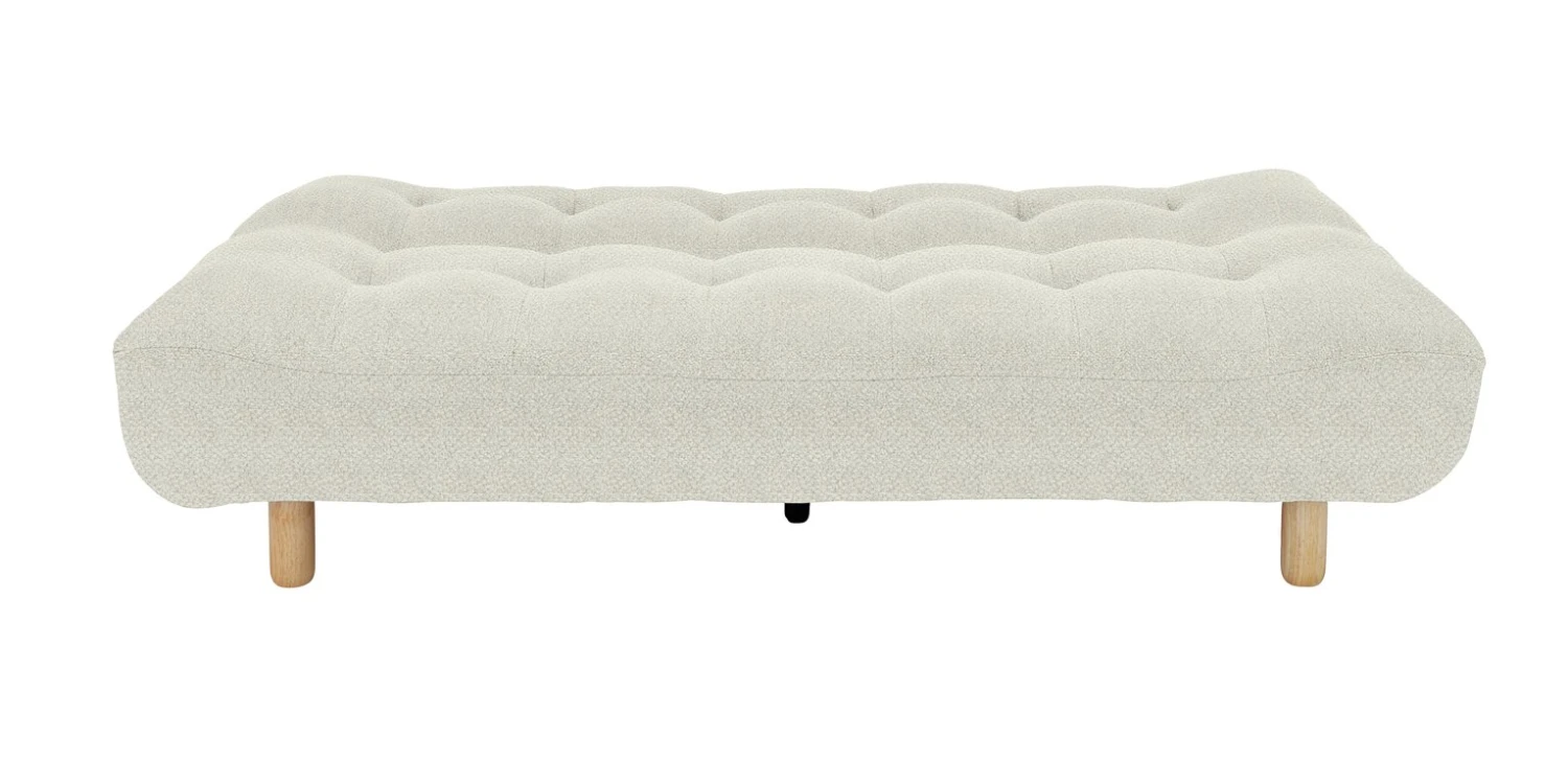 Habitat Kota 3 Seater Boucle Clic Clac Sofa Bed - Cream 7 Habitat Kota 3 Seater Boucle Clic Clac Sofa Bed - Cream - Image 7
