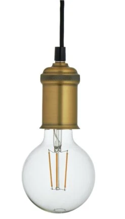 Habitat Nyos Spider 5 Light Chandelier - Black & Brass -Cooking and dining Shop 9483570 R Z002A