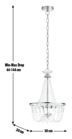 Habitat Capella Empire Chandelier - Brushed Brass 10 Habitat Capella Empire Chandelier - Brushed Brass -Cooking and dining Shop 9486333 R E001