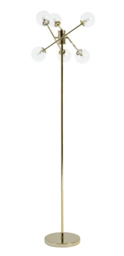 Habitat Glam 6 Light Glass Floor Lamp – Gold 10 Habitat Glam 6 Light Glass Floor Lamp – Gold -Cooking and dining Shop 9487916 R Z009A
