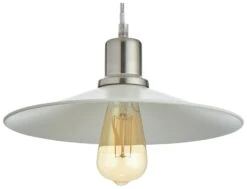Habitat Pixie Pendant Light - Off White -Cooking and dining Shop 9488094 R Z004A