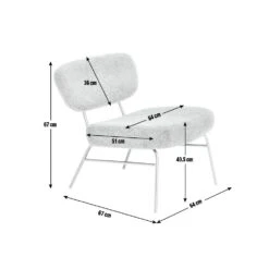 Habitat Cole Boucle Accent Chair - Khaki -Cooking and dining Shop 9488135 R E001