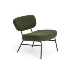 Habitat Cole Boucle Accent Chair - Khaki -Cooking and dining Shop 9488135 R Z004A