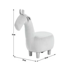 Habitat George Kids Giraffe Animal Stool - Yellow -Cooking and dining Shop 9489512 R E001