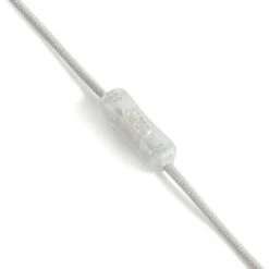 Habitat Abas Glass Table Lamp - Clear & Cream -Cooking and dining Shop 9489732 R Z004A